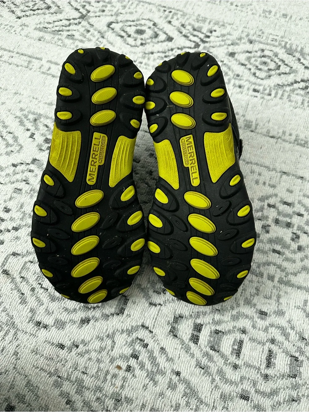 Merrell Kids Black and Blue Trail Sneakers